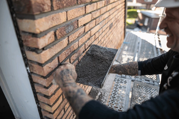 Voegwerk uitgevoerd door een vakman van Kok Groep